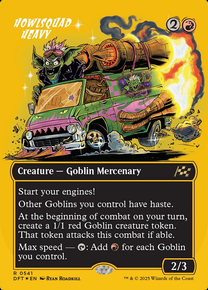 Howlsquad Heavy - [First Place Foil, Borderless] Aetherdrift (DFT)