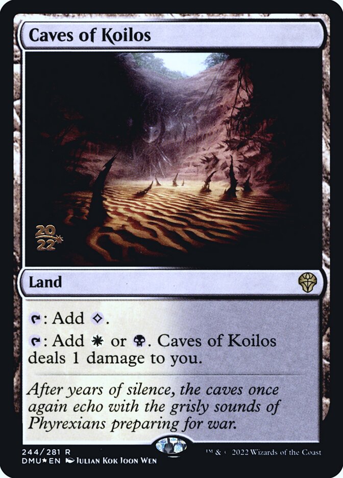 Caves of Koilos (244s) - Dominaria United Promos (PDMU)