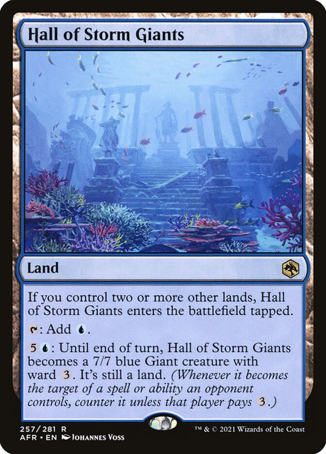 Hall of Storm Giants (257) - Adventures in the Forgotten Realms (AFR)
