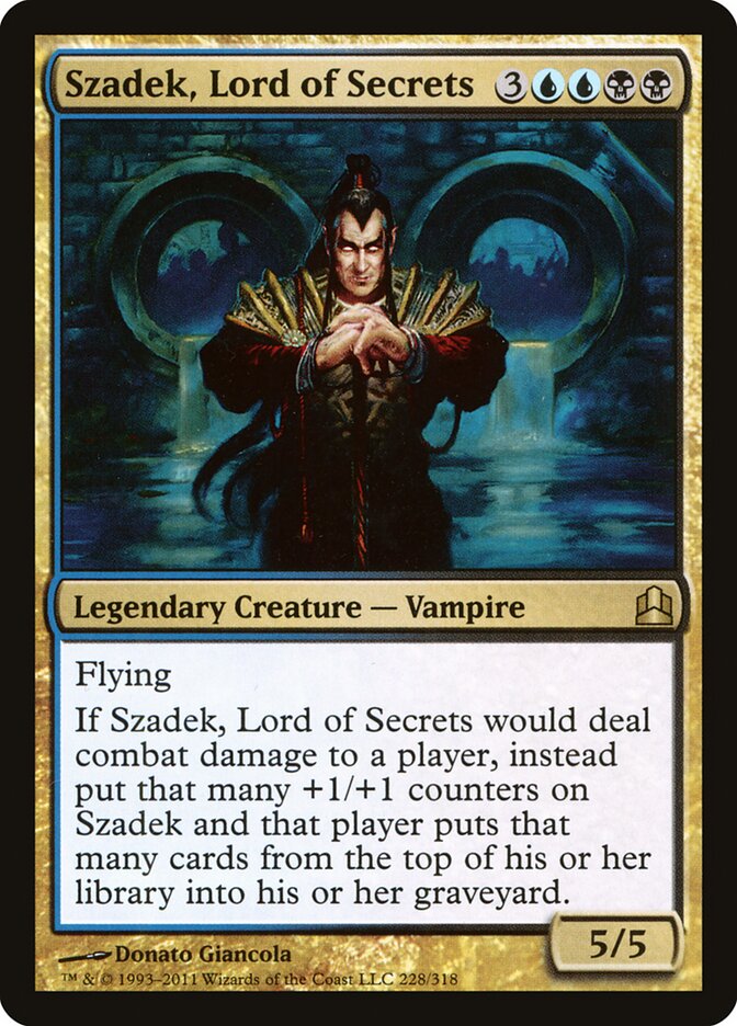 Szadek, Lord of Secrets (228) - Commander 2011 (CMD)