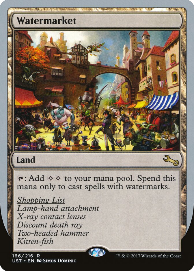 Watermarket (166) - Unstable (UST)