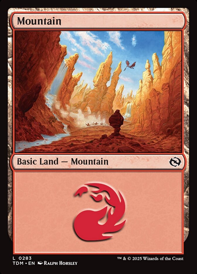 Mountain (283) - Tarkir: Dragonstorm (TDM)