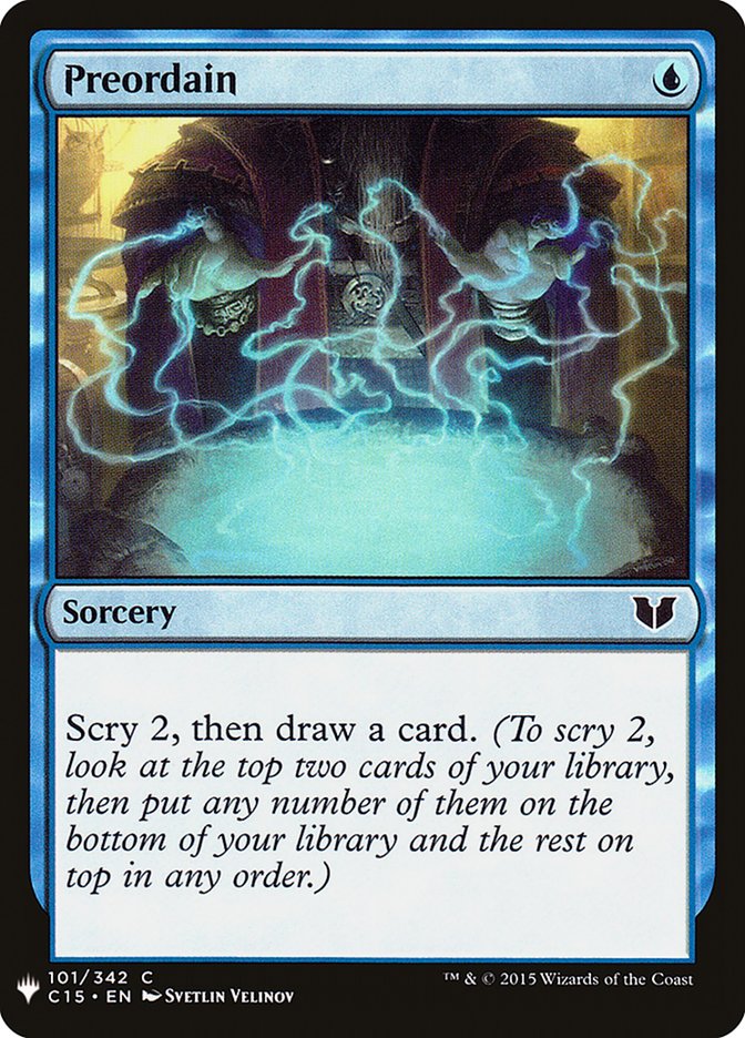 Preordain - The List (PLST)