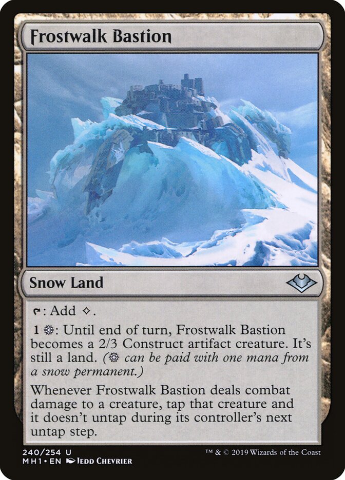 Frostwalk Bastion (240) - Modern Horizons (MH1)