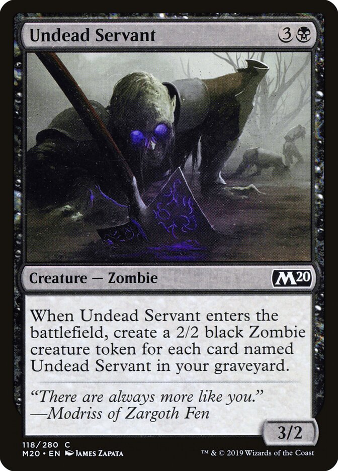 Undead Servant (118) - Core Set 2020 (M20)