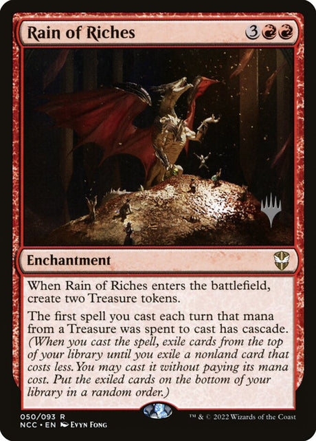 Rain of Riches (50p) - New Capenna Commander Promos (PNCC)