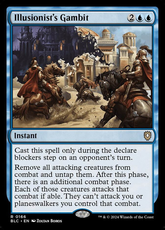 Illusionist's Gambit (166) - Bloomburrow Commander (BLC)