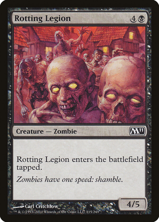 Rotting Legion (115) - Magic 2011 (M11)