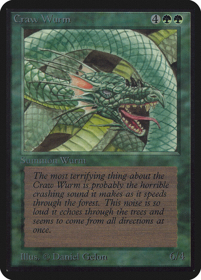 Craw Wurm (190) - Limited Edition Alpha (LEA)