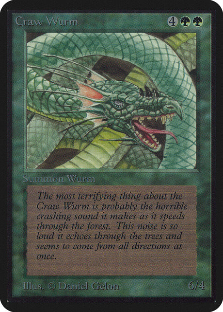 Craw Wurm (190) - Limited Edition Alpha (LEA)