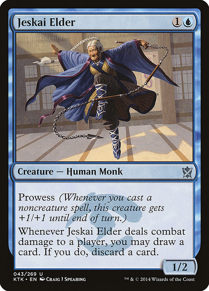 Jeskai Elder (43) - Khans of Tarkir (KTK)