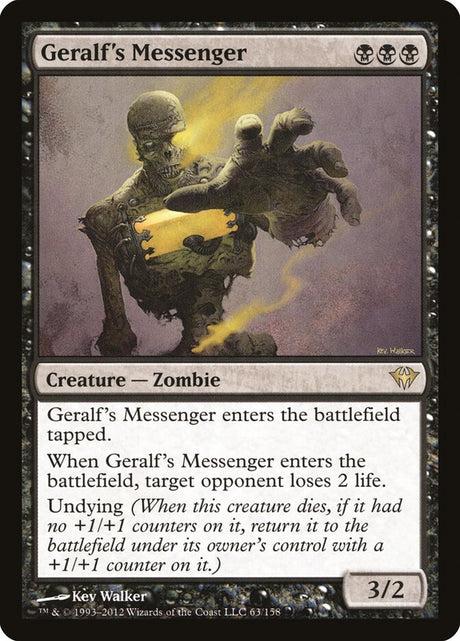 Geralf's Messenger (63) - Dark Ascension (DKA)