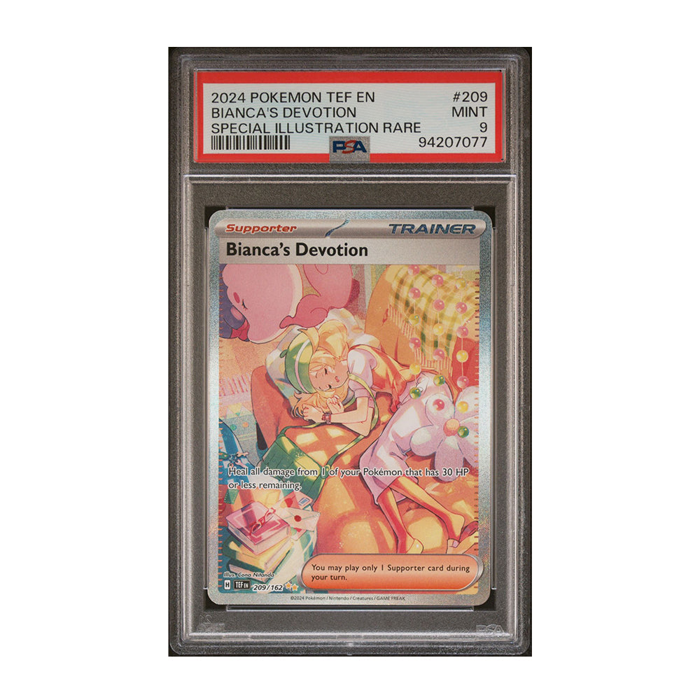 Bianca's Devotion 209/162 [Holo, Graded PSA 9] - SV05: Temporal Forces (TEF)