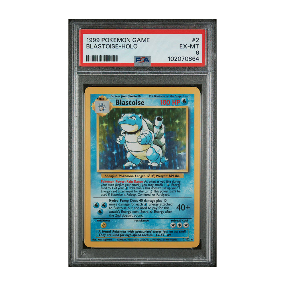 Blastoise - [Holo, Graded PSA 6] - Base Set (BS)