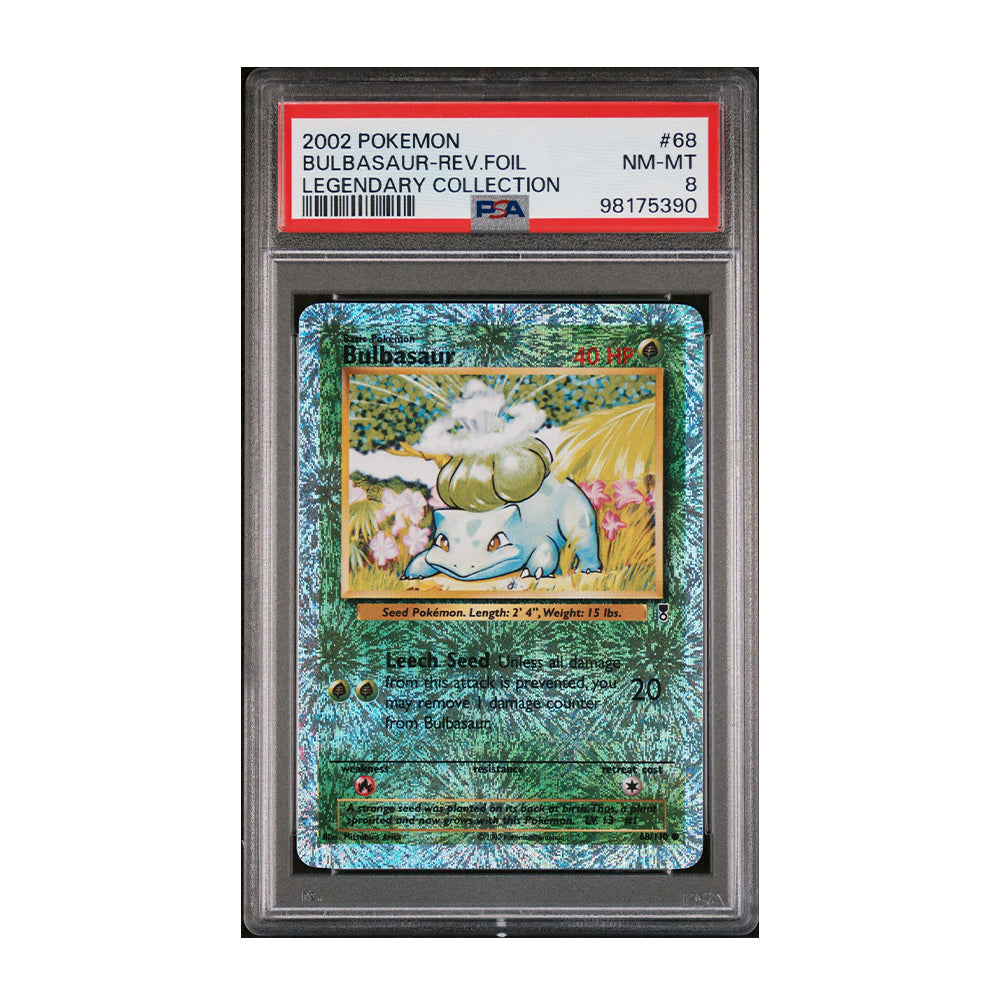 Bulbasaur - [Reverse Holo, Graded PSA 8] Legendary Collection (LC)