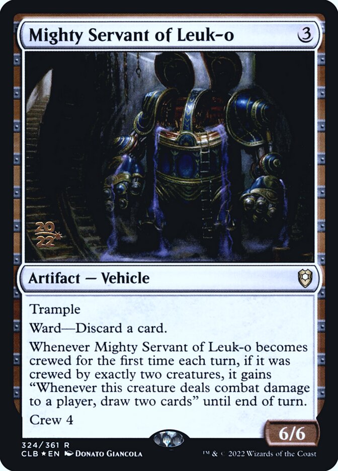 Mighty Servant of Leuk-o (324s) - Battle for Baldur's Gate Promos (PCLB)