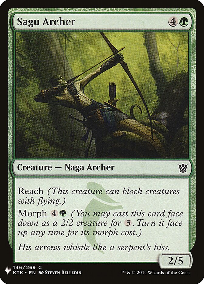 Sagu Archer (KTK-146) - The List (PLST)