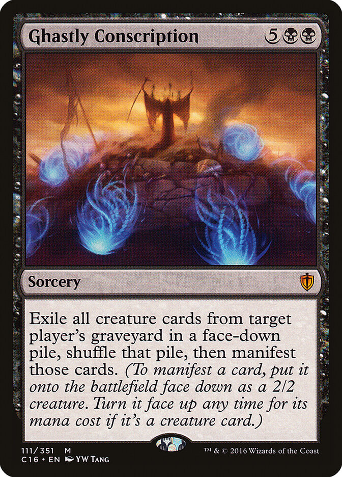 Ghastly Conscription (111) - Commander 2016 (C16)