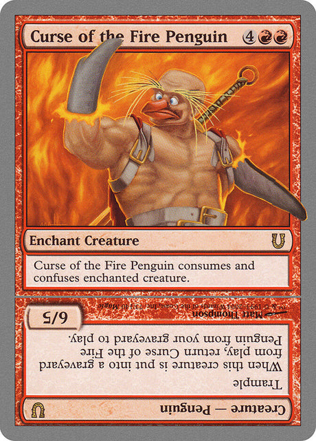 Curse of the Fire Penguin // Curse of the Fire Penguin Creature (73) - Unhinged (UNH)