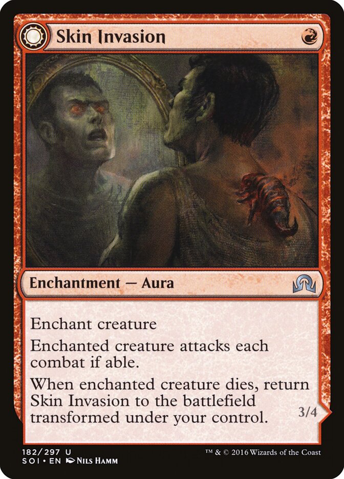 Skin Invasion // Skin Shedder (182) - Shadows over Innistrad (SOI)