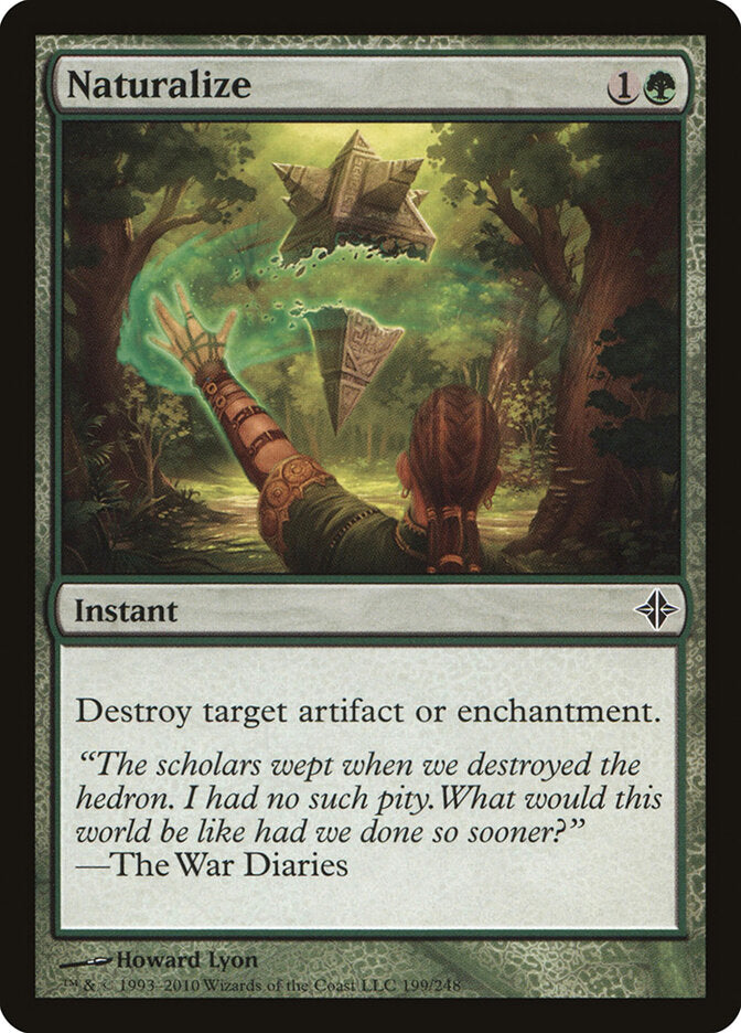 Naturalize (199) - Rise of the Eldrazi (ROE)