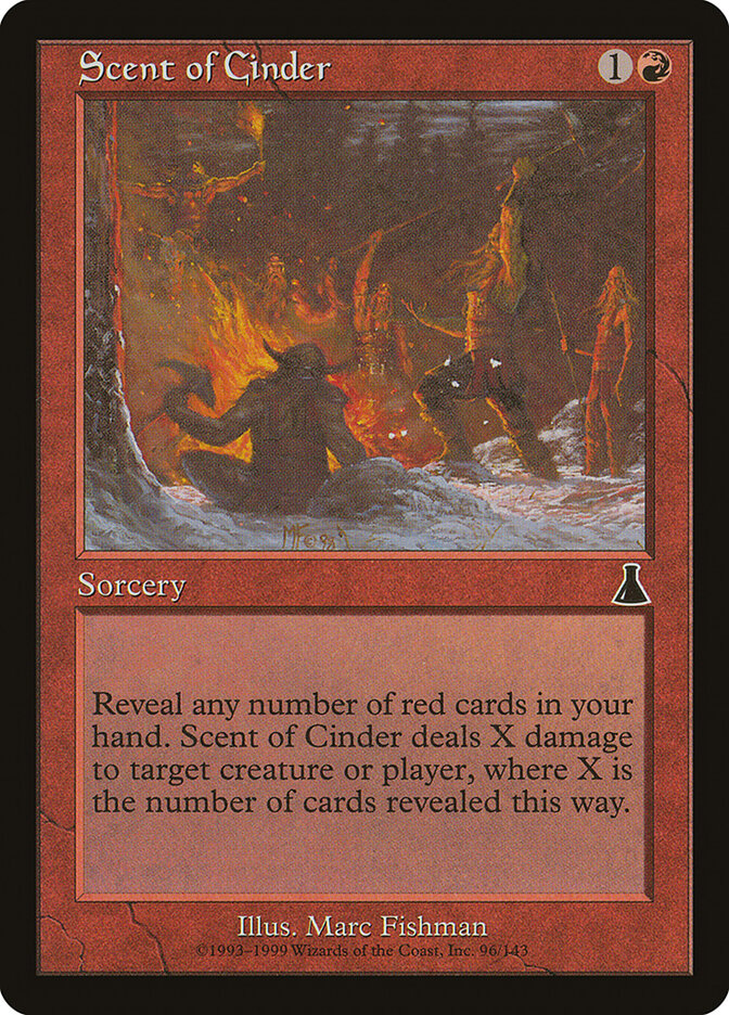 Scent of Cinder (96) - Urza's Destiny (UDS)