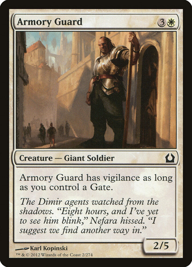 Armory Guard (2) - Return to Ravnica (RTR)