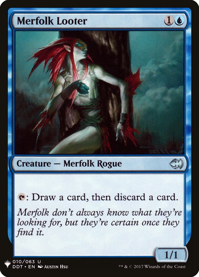 Merfolk Looter (DDT-10) - The List (PLST)