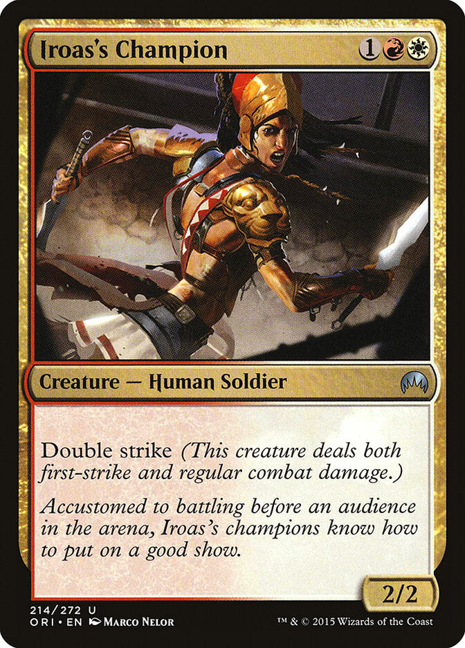 Iroas's Champion (214) - Magic Origins (ORI)