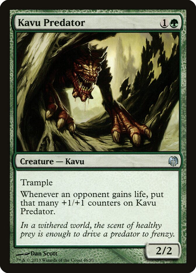 Kavu Predator (46) - Duel Decks: Heroes vs. Monsters (DDL)