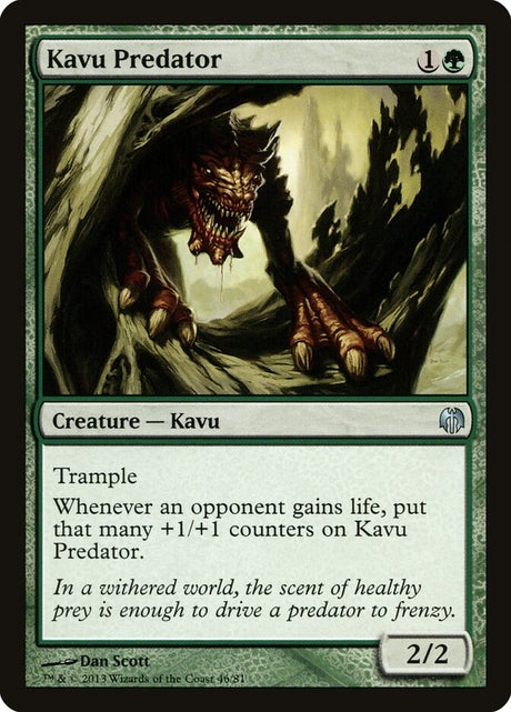Kavu Predator (46) - Duel Decks: Heroes vs. Monsters (DDL)