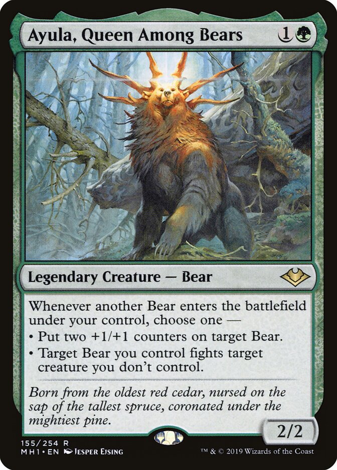 Ayula, Queen Among Bears (155) - Modern Horizons (MH1)