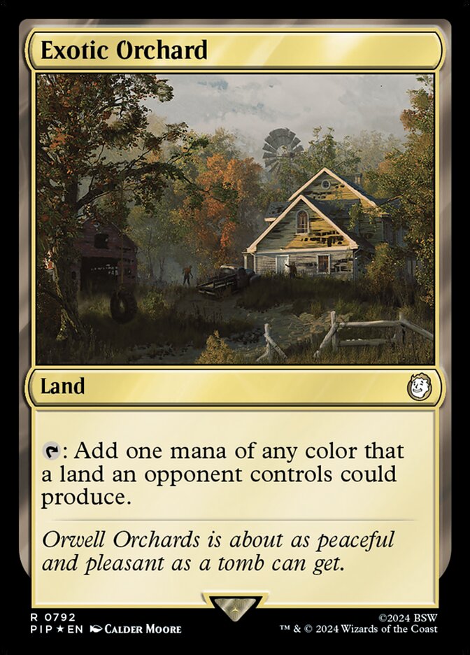 Exotic Orchard - [Surge Foil] Fallout (PIP)