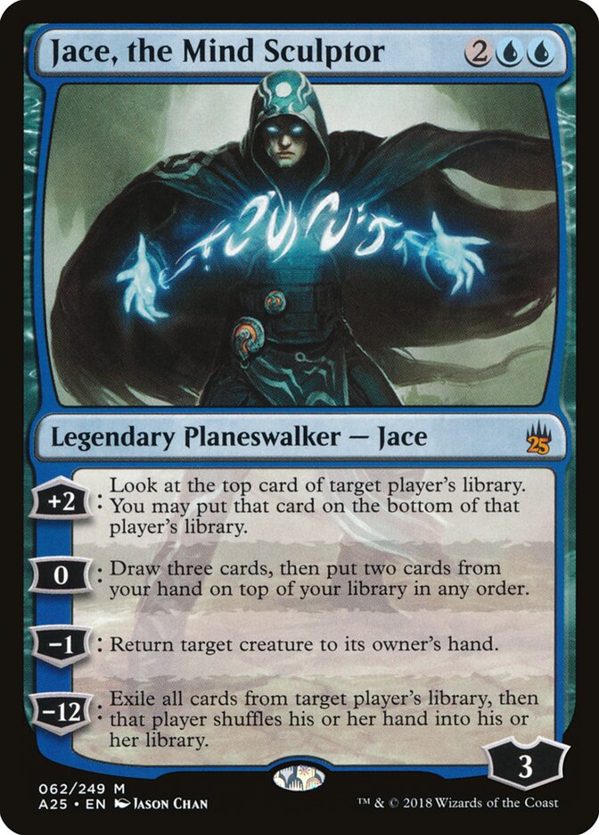 Jace, the Mind Sculptor (62) - Masters 25 (A25)