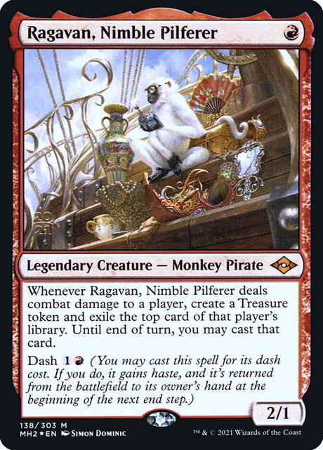 Ragavan, Nimble Pilferer (138s) - Modern Horizons 2 Promos (PMH2)