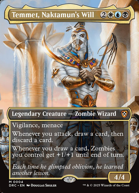 Temmet, Naktamun's Will (4) - Aetherdrift Commander (DRC)