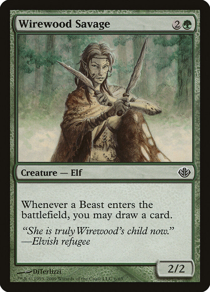 Wirewood Savage (6) - Duel Decks: Garruk vs. Liliana (DDD)