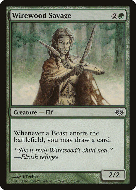 Wirewood Savage (6) - Duel Decks: Garruk vs. Liliana (DDD)