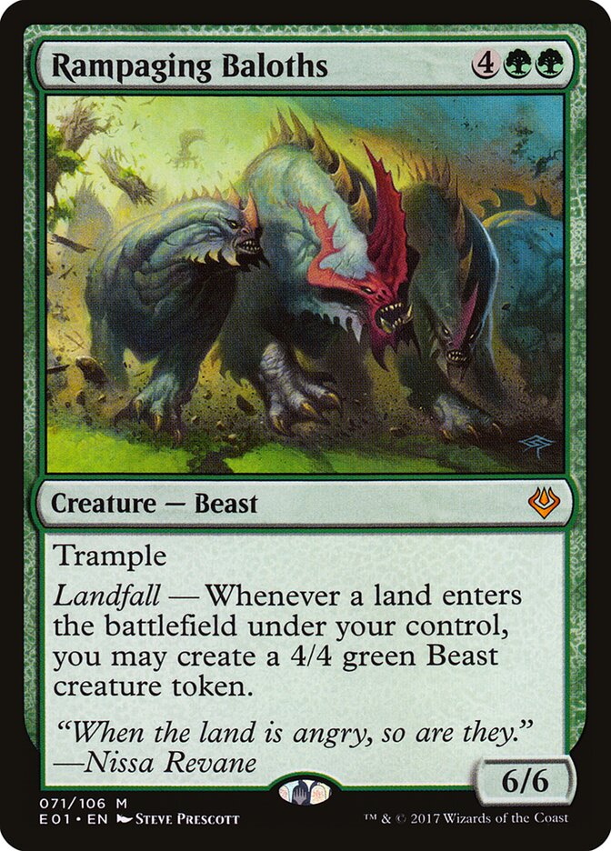 Rampaging Baloths (71) - Archenemy: Nicol Bolas (E01)
