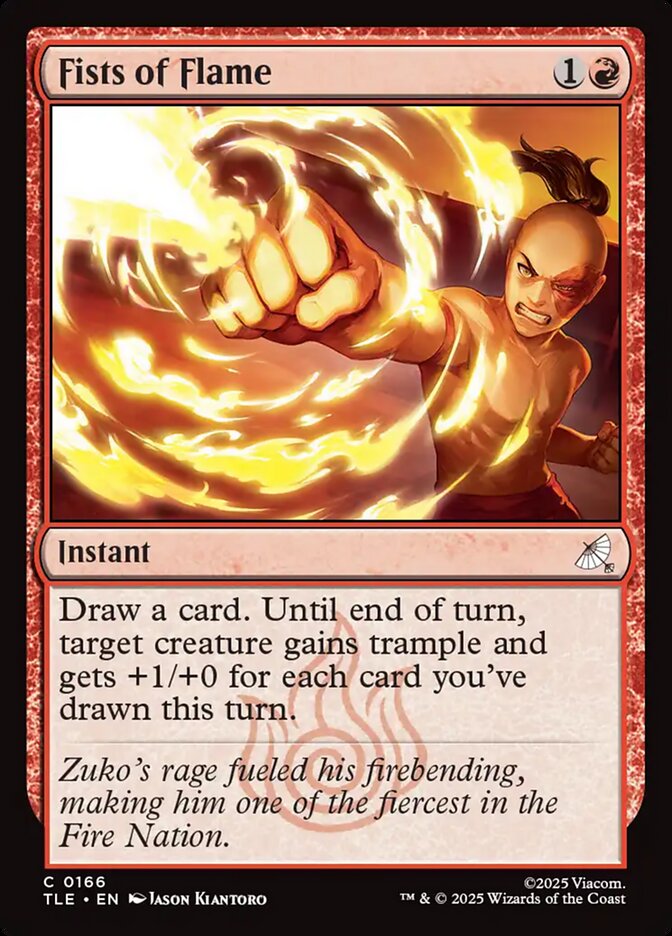 Fists of Flame (166) - Avatar: The Last Airbender Eternal (TLE)