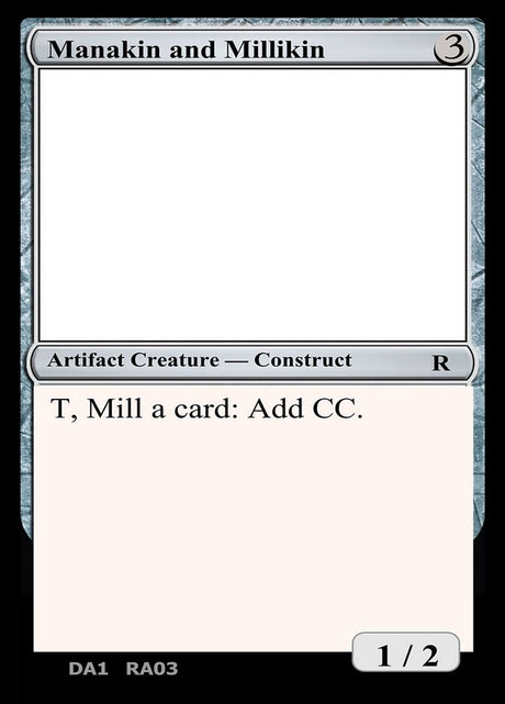 Manakin and Millikin (RA03c) - Unknown Event (UNK)