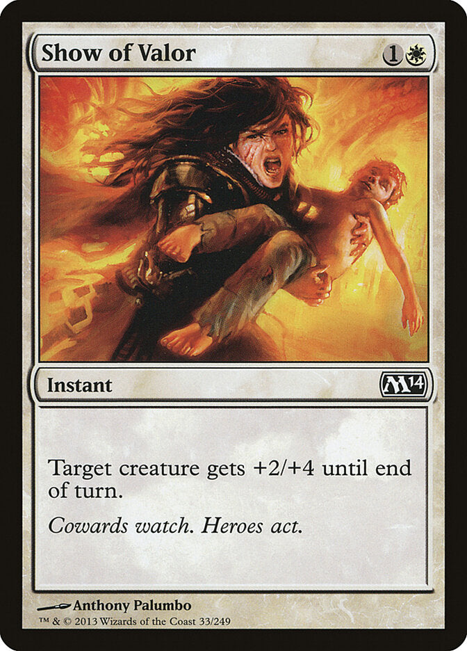 Show of Valor (33) - Magic 2014 (M14)