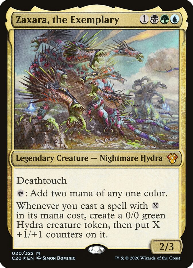 Zaxara, the Exemplary (20) - Commander 2020 (C20)
