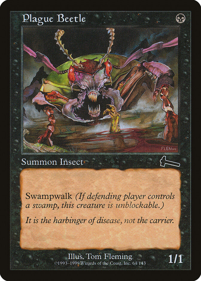 Plague Beetle (64) - Urza's Legacy (ULG)