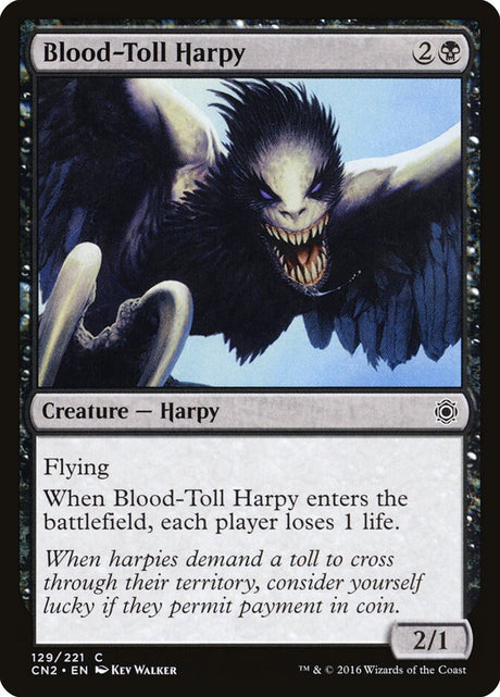 Blood-Toll Harpy (129) - Conspiracy: Take the Crown (CN2)