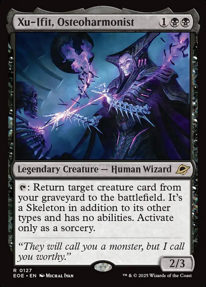 Xu-Ifit, Osteoharmonist (127) - [Foil] Edge of Eternities (EOE)