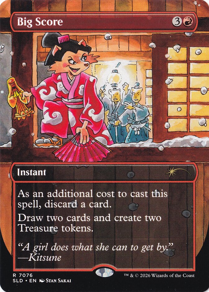 Big Score (7076) - Secret Lair Drop (SLD)