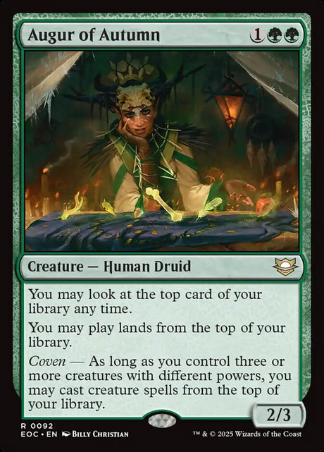 Augur of Autumn (92) - Edge of Eternities Commander (EOC)