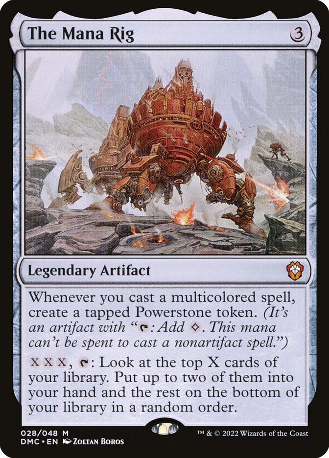The Mana Rig (28) - Dominaria United Commander (DMC)