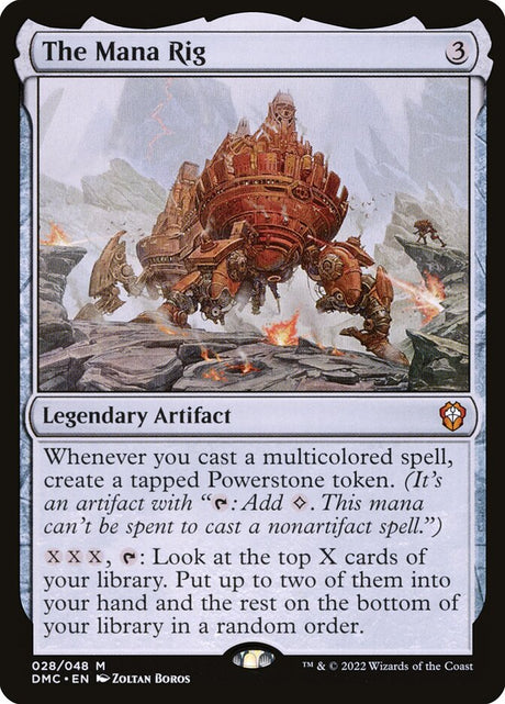 The Mana Rig (28) - Dominaria United Commander (DMC)
